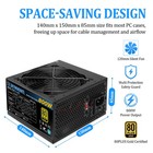 New 800w Power Supply 90 Plus Gold Non-modular Atx Pus Computer Component