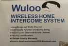 Wuloo Wireless Home Intercom System 3 Pack Wl-666 Fm Long Range Intercoms Vox