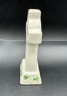 Watervale Parian China Shamrock Irish Celtic Cross 2005 Clover Statue Ireland