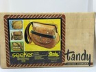 Vtg Tandy Leather Seeker Handbag Kit No  4349 Diy Embossed Leather Sealed