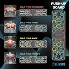 Push Up Rack Board System Fitness Workout Train Home Gym Exercise Stands