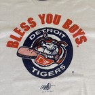 Vtg 1985 Detroit Tigers Bless You Boys Sportswear T-shirt White Lg 42-44 Usa