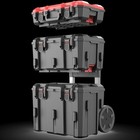 Hyper Tough Hyper Stack 3-pc Modular Rolling Toolbox System - Black