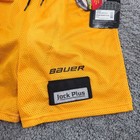 Nwt Bauer Ice Hockey Core Mesh Jock Shorts Yellow Youth teens Xl Classic Fit 