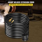 Uimoso Welder Extension Cord 25  220 Volt 50 Amp Heavy Duty 8 3 Mig Tig Plasma