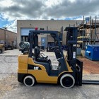 2019 Cat 2c6000 6000lb Used Forklift Triple Mast Sideshift Fork Positioner