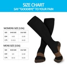 6pairs Compression Socks 20-30mmhg Graduated Support Mens Womens Stockings S-xxl