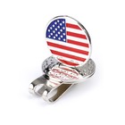 Crestgolf Golf Hat Clips Golf Ball Marker Magnetic Golf Clips 4pcs pack