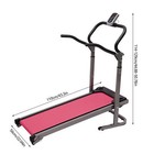Folding Treadmill With Incline For Home Walking Machine Running Exercise 265lbs