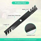 42  Gator Mulching Blades 2 Pack For Craftsman husqvarna Mowers