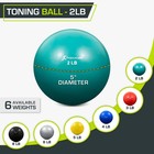 Prosourcefit Weighted Toning Exercise Balls For Pilates Yoga Strength Training