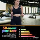 Jump Rope Gym Aerobic Exercise Boxing Skipping Adjustable Bearing Speed Fitness