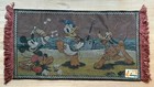 1938 Nm Unused Walt Disney Tapestry - Donald Duck  Mickey Mouse  Pluto