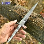 Handmadecase V42 Dagger Usspecial Forces Wwii Double Edge Knife Fssf Collectible