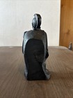 Coco Joe s King Kamehameha With Tiki Mask Hawaii Lava Statue Vintage Figurine