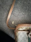 Vintage Gucci Gg Monogram Sherry Web Crossbody Bag