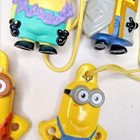 Despicable Me Minions Cereal Premium Figures Ornaments General Mills X5