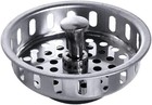 2 Pack Stainless Steel Kitchen Sink Strainer 3 5  Basket Drain Stopper Us