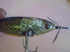 Vintage Wood Heddon Sos Lure