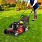 20 5 In  140cc High Wheel Rwd Gas Walk Behind Self Propelled Lawn Mower 1 6l Usa