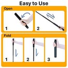 Portable Expandable Stick With Holster 26 Inch Black