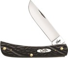 Case Xx Knife- Sod Buster Jr  - Rough Black Handles  18229 - S s Blade - 3 5 8 