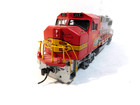 Athearn Santa Fe Diesel Loco Dcc Headlights W o Sound  117 Red Silver  nobox 