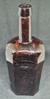 1880 s Hartwig Kantorowicz Liquor Bottle 10  Judaica Star Posen Wronkerstr No 6