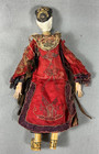 Vintage  11     Chinese Opera Doll With Embroidered Robe