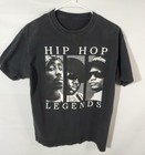 Hip Hop Legends T-shirt Men s Size Medium 2pac Biggie Eazy E Rap Retro Old Skool