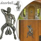 Silver Door Knocker Resin Pendant Funny Fertility Mark Door Knocker Decor