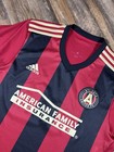 Adidas Atlanta United Fc Inaugural 2017 Mls Soccer Jersey Men s Large Climacool