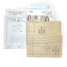 Vogue Sewing Pattern V1834 Size 8-16 Wrap Robe Cami Slip Shorts Pants Uncut