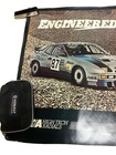 Porsche 924 Carrera Gtr   Audi Sport Quattro Original Poster Busby Buffum 32x22