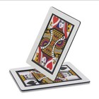 Magic Trick King To Queen Instant Change Stage Prop Gimmick Card Ma5