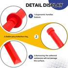 Sissatthai 4pcs Plastic Chisel Scraper Set Include - 3 4    7 8    1      