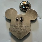 Disney Mickey Mouse Head Pin Silver Tone Monogram Products Vintage 1980 s