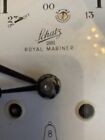 Vintage Schatz Ship Clock   Barometer With Key working brass Finish