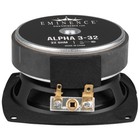 Eminence Speaker Alpha 3-32 3  Full-range Speaker 32 Ohm block alpha 3-8  