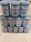 Rhinelander Export Premium Beer 12 Pack Empty Straight Steel Cans Original Box