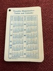 Antique Advertising Celluloid Bromo Seltzer 1929 Calendar Note Pad 