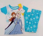 Frozen 2 Elsa Disney Cotton Pajamas Girl Snug-fit Sleepwear Set Toddler s 4t-ae5