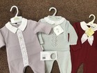 Bundle Of Baby Girls Winter Clothes Knitted Outfit Newborn Baby 0-3 Months