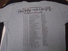 Rare Oop Bon Jovi Tour Shirt Medium The Circle U s  Dates Jon Richie Sambora  