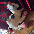 Applause Raggedy Ann Beige Camel Patches Wrinkled Knees Plush Stuffed 15  New