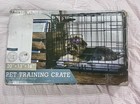 Xs Small Dog Crate Kennel Folding Metal Tray Pan Pet Wire Puppy Cage Breed Size