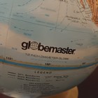 Vintage  1991  12  Replogle World Globe  Single Axis  Metal Base Made In Usa