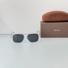 Tom Ford Tf884 Clear Frame Black Lens Sunglasses Luxury New W  Box