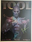 Tool Band Signed Adi Granov Signed Doodled San Diego Viejas Arena 2020 Poster