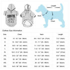 Personalized Dog Hoodies Clothes Custom Pet Name Puppy Coat For Small large Dogs